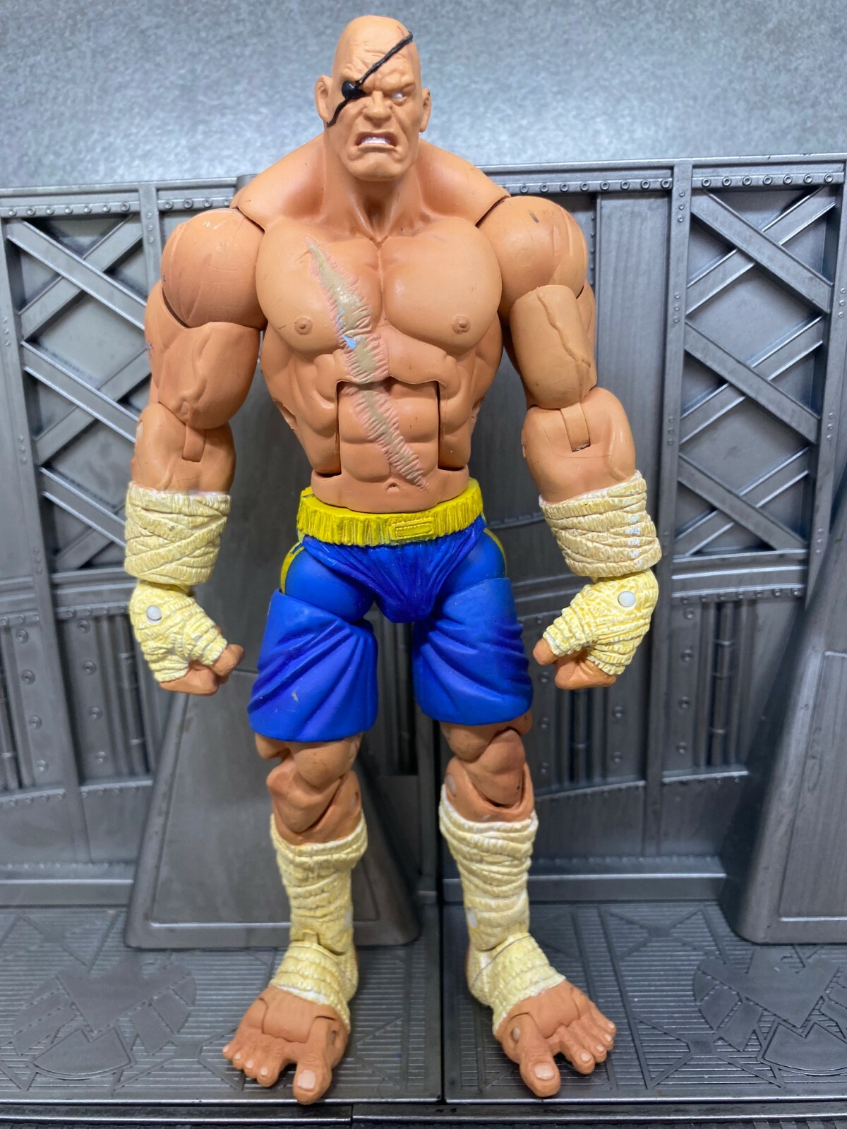 street fighter sagat figure