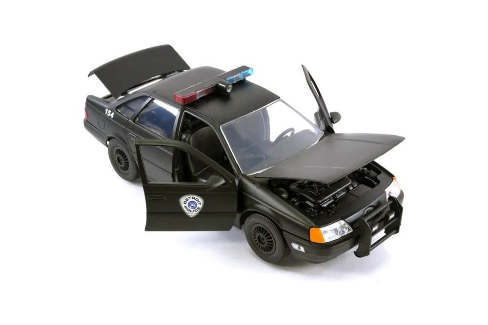 ミニカー 1:24 ROBOCOP 1986 OCP FORD TAURUS 1:24 Robocop - 1986 Ford Taurus OCP Police Car w/Robocop