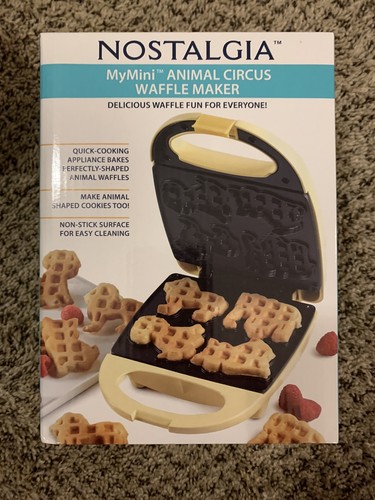 animal shaped waffles