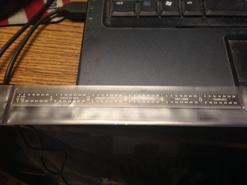 6"/ 150mm EZ READ FLEXIBLE RULE MADE IN USA!