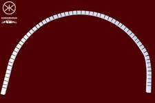Weld-In Panel - Universal Wheel Arch Repair Section - LH / RH - Height: 20mm