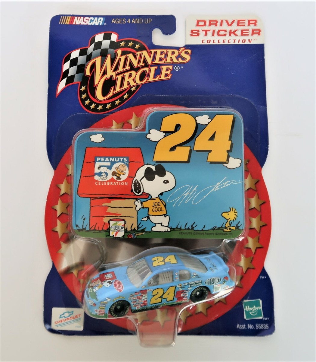 2000 Hasbro Winner's Circle Peanuts Snoopy Jeff Gordon Car
