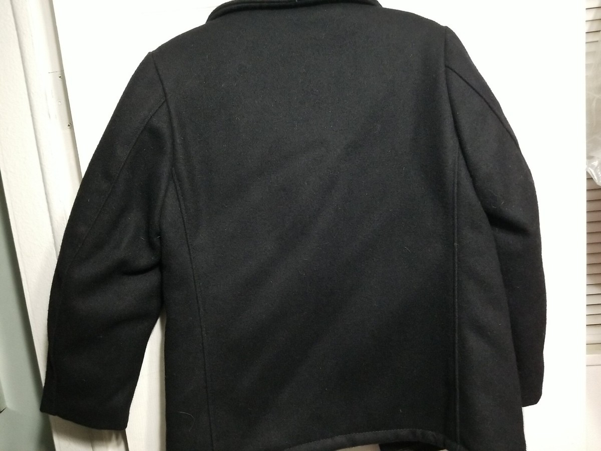 U.S. 740N PEACOAT サイズ44 紺shot Schott N.Y.C ショット SCHOTT 740 メンズ ウール ダブル