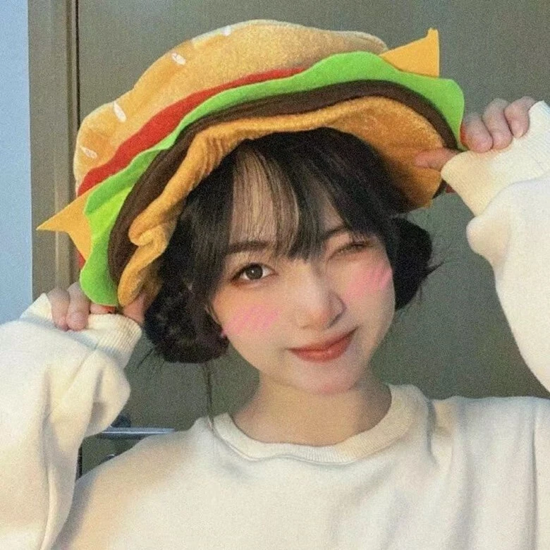 Lovely Hamburg Cap Funny Beret Halloween Hat Cosplay Stage