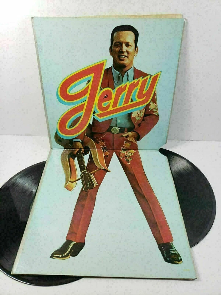 Jerry Wallace "Superpak" Double Vinyl 2 LP United Artists Cover VG+ Record EX/EX Foto 4 de 4