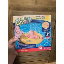 NEW Swim Safe Infant 0-1 year Pool Float Seat Yellow