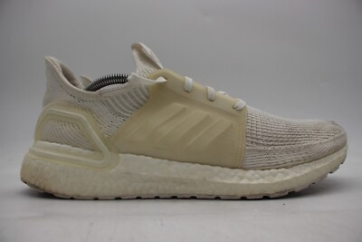 Adidas Ultraboost 19 Men's 12 Running Training Sneakers  Triple White G54008