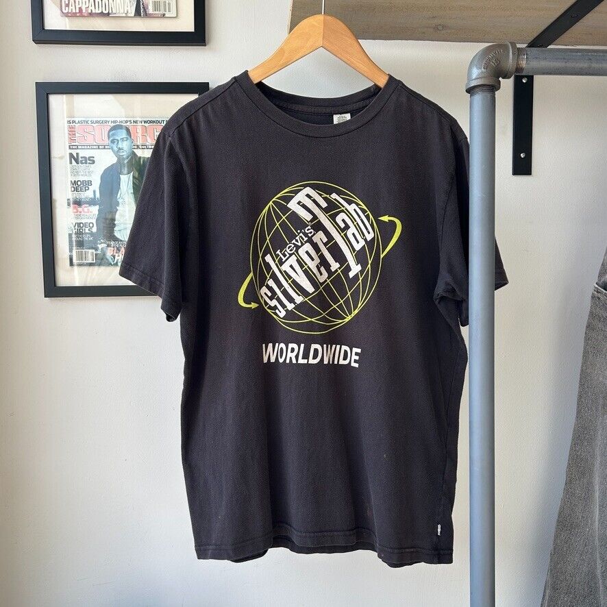 VINTAGE | Levis SilverTab Worldwide T-Shirt sz L | eBay VINTAGE | Levis SilverTab Worldwide T-Shirt sz L | eBay