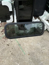 RV / Trailer Window, 30"X11", Fixed Window, Tinted Glass, No Trim Rings, #21