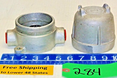 Crouse-Hinds Explosion Proof Cover Assy.. Electrical Control Machine Shop