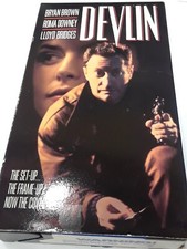 Devlin (VHS 1993) Bryan Brown, Roma Downey, Lloyd Bridges, Fox Video, b29