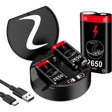 Suncala Rechargeable Battery Pack for Xbox Controllers, 3X 2650mAh Rechargeable