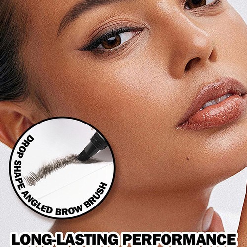 Brow-Fection Angled Brush & Dip EyebrowBrow Hair Strokes Pen UK BEST - Picture 5 of 16