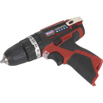 12 V Akku-Bohrhammer - 10 mm schlüsselloses Bohrfutter - NUR GEHÄUSE - 2 Geschwindigkeitsstufen