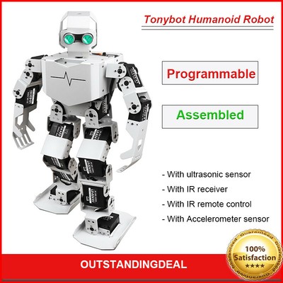 Tonybot Humanoid Robot Programmable Robot Smart Robot For Arduino Assembled