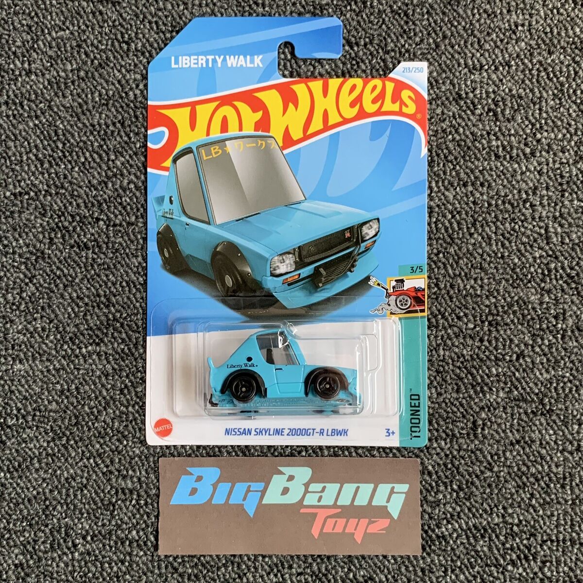 Hot Wheels Nissan Skyline 2000GT-R LBWK #213 Mainline 2024 Hot Wheels Nissan Skyline 2000GT-R LBWK #213 Mainline 2024