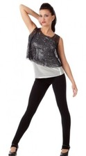 It's All Your Fault Child X-Small Tap Dance Costume Cami  Mesh Top  Pants