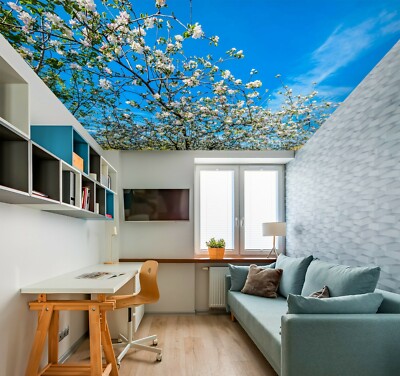 3D Flower Branch ZHU114 Ceiling Wall Paper Wall Print Decal Wall Deco Amy