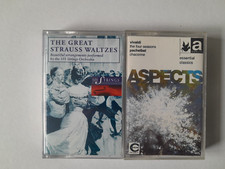 2 x classical music cassettes: The Great Strauss Waltzes  Vivaldi Four Seasons