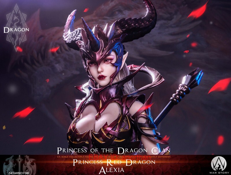War Story WS019B Princess of The Dragon Clan Red Ver. 1/6 Action