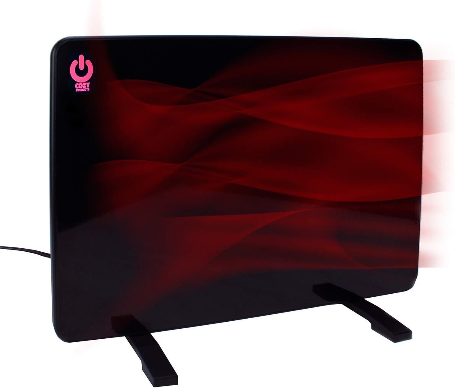 Modern 200W Flat Panel Space Heater with Easy Fingertip Controls – ETL Approved