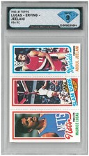 1980-81 Topps MAURICE LUCAS - JULIUS ERVING - ABDUL JEELANI #54 Rc 💎 DSG 9 Mint