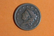 Estate Find 1837 - Gros centime tête de couronne !! #K28561