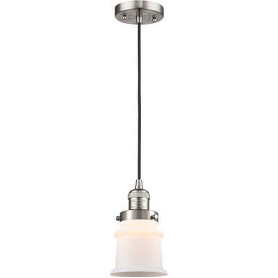 Innovations Lighting 201C-SN-G181S-LED Franklin Restoration Small Canton