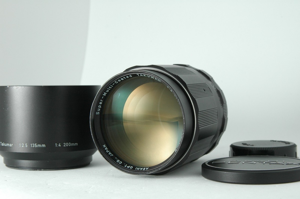 6 elements N MINT] Pentax SMC Takumar 135mm F/2.5 Lens Late M42