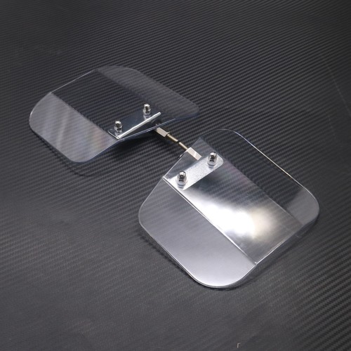 Clear Air Wing Deflector Windshield Mirror Mount For Honda Goldwing 1800 F6B - Picture 3 of 7
