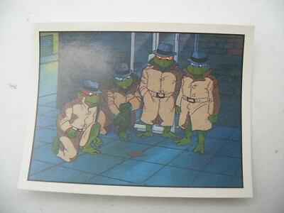 Stikers album Figurine PANINI 1990 immage TORTUES NINJA TURTLES Vignette n°44 - Photo 1/2
