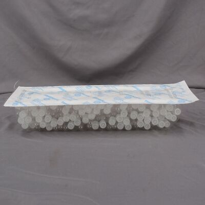 125 FisherBrand 14-956-3D Sterile Clear Culture Test Tubes 12 X 75mm with Caps