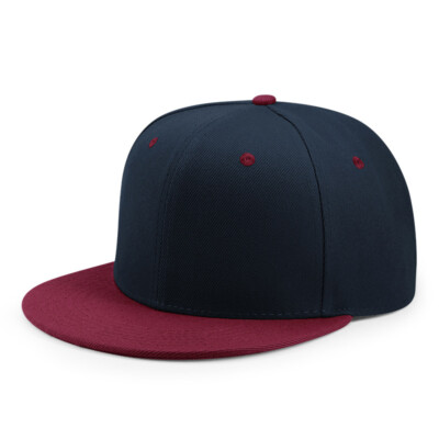 S/M/L/XL/XXL 54-64cm Flat Bill Baseball Cap Oversize Full Closure Closed Hat