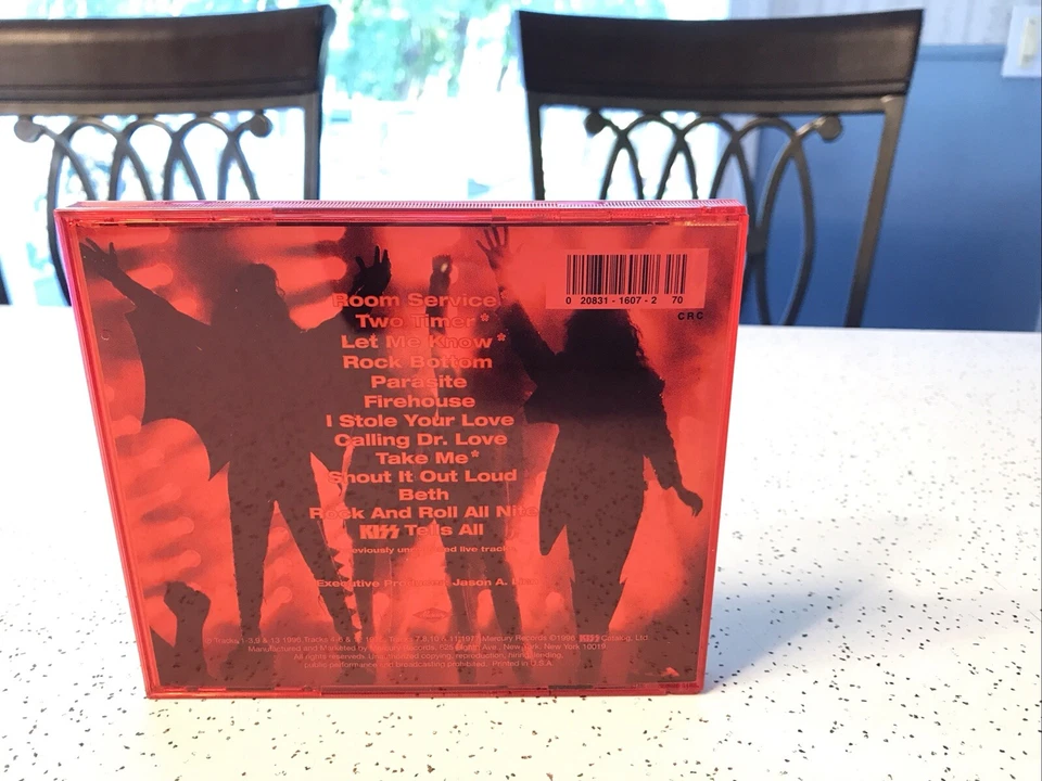 Kiss Cd    You Wanted The Best You Got The Best   P2 32741    1996  VG Condition — 第 2/4 张图片