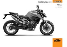 KTM Owners Manual Book Guide 2019 790 Duke US