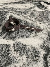 Classic Authentic Hermes Brown White Horse Packaging Ribbon 39