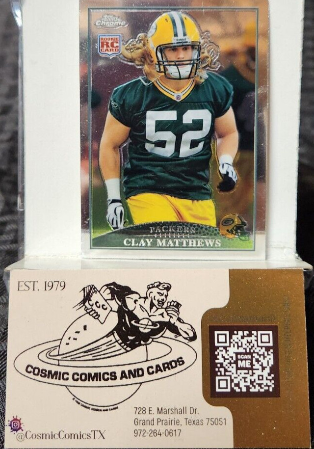 2009 Topps Chrome - Refractor #TC133 Clay Matthews (RC)