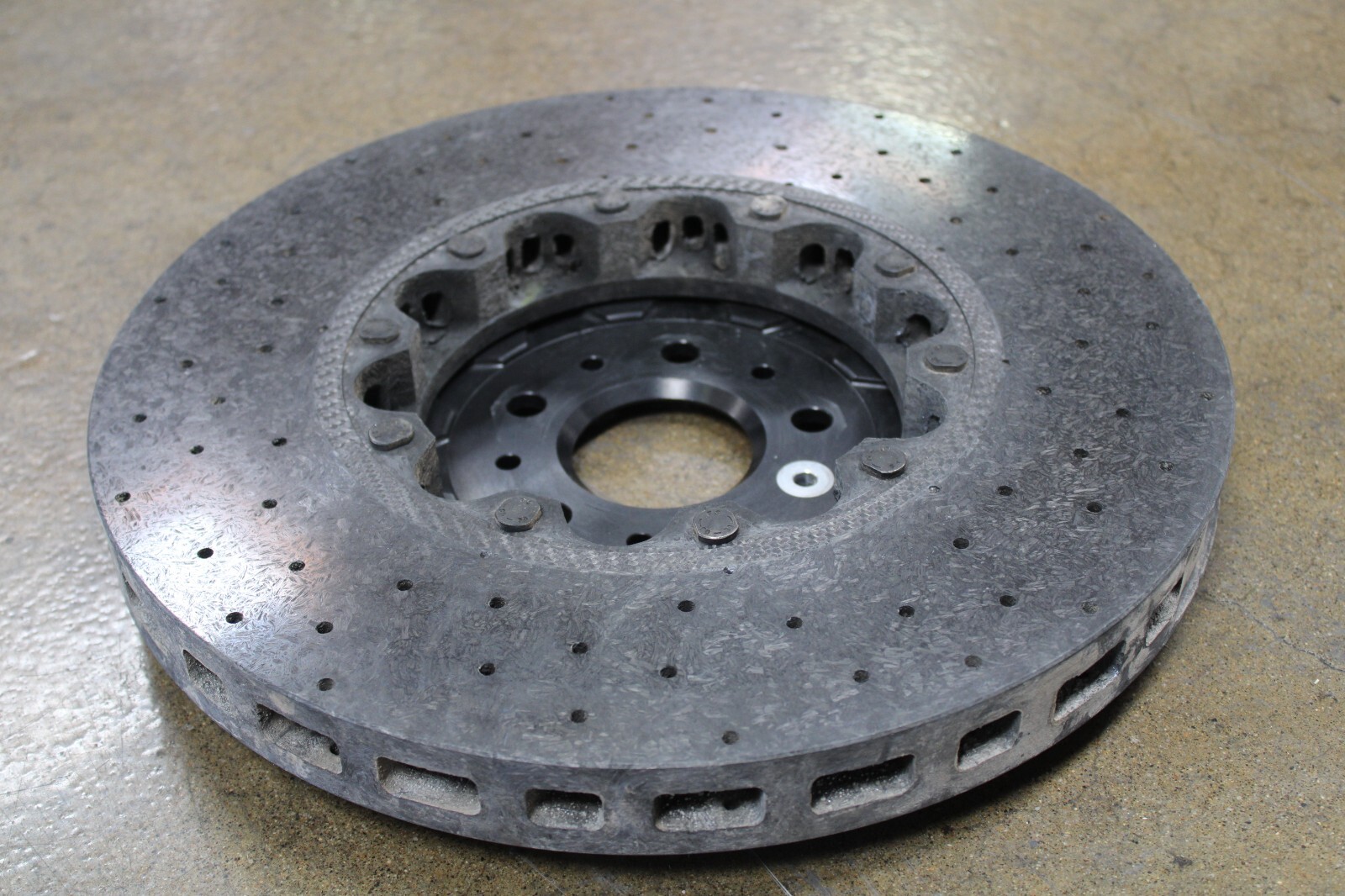 Ferrari F8, 488, Front CCM Brake Rotor, Used, P/N 321910