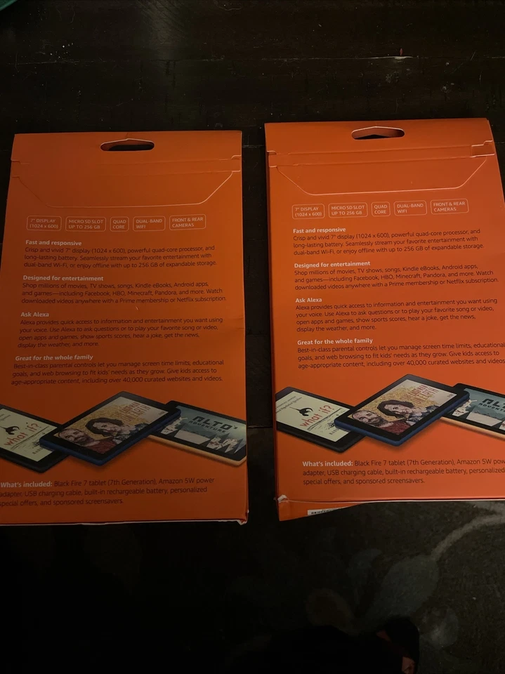 Amazon Fire 7 8GB, Wi-Fi, 7 inch - Black - Image 2 of 2