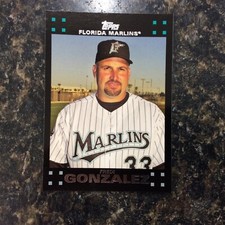 2007 Topps #616 Fredi Gonzalez Florida Marlins