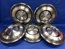 Vintage Set Of 5 197172 Mercury 15 Hubcaps