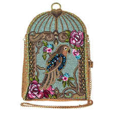 Mary Frances Pretty Parrot Crossbody Handbag