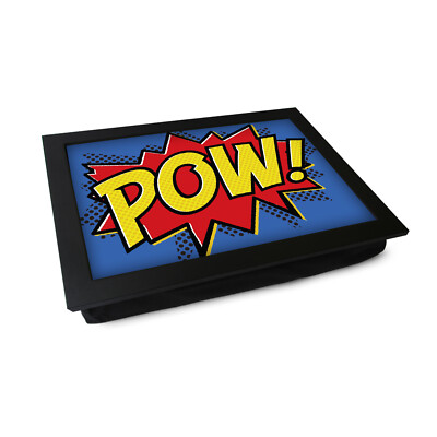 New Luxury Home Premium gerahmtes Laptray - Arty - Comic POW!