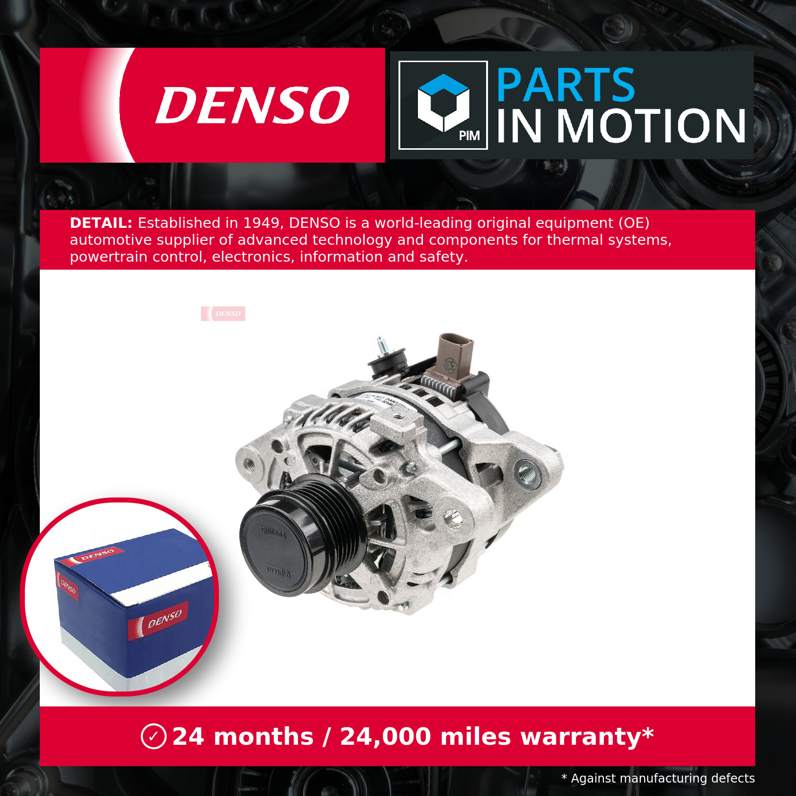 Alternator fits TOYOTA VERSO ZGR20 1.6 15 to 18 1ZR-FAE Denso 270600T360 Quality - Image 6