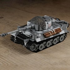 Tiger 237 'Stefan' Model MOC Building Bricks Military Tanks Modular Gifts Toys