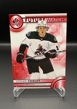 2023-24 Upper Deck SP Authentic Future Watch Red Limited LOGAN COOLEY #185 RC
