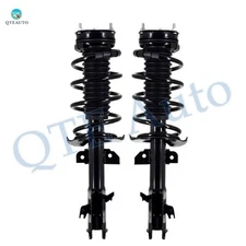 Pair 2 Front L-R Quick Complete Strut-Coil Spring Assembly For 2011-2014 Mazda 2