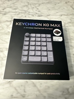 Keychron K0 Max Wireless Mechanical Keypad (K0M-H4)