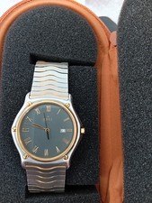 Ebel Clssic Wave Herrenuhr Nr.183903 Stahl/Gold 750 34 mm