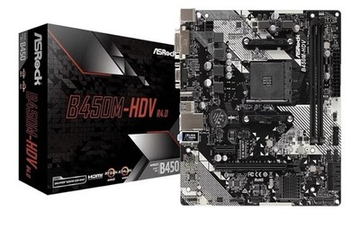 ASRock B450M Steel Legend AMD Socket AM4 Micro ATX Motherboard for Ryzen